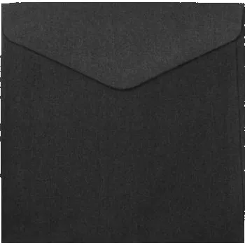 Obálka Ozdobné obálky Pearl - 16x16cm, 150 g/m2, perleťové, černé, 10 ks