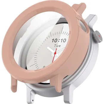 VSECHNONAMOBIL 124194 PC FULL COVER Plastový kryt se sklem pro CMF Watch 3 Pro růžový