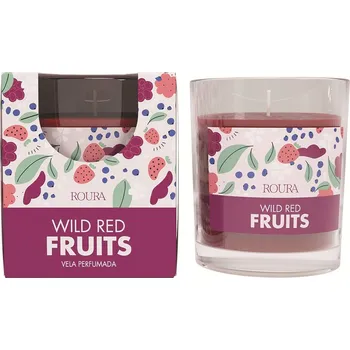 Svíčka ROURA Wild Red Fruits Vonná svíčka, 125 g