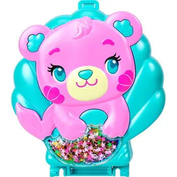 Panenka Herní sada Polly Pocket (Ostrov Clitter Island)