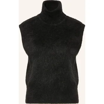 Remain Dámský Pletený Top S Alpakou, černá, 34