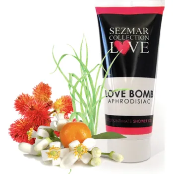 Zdraví Přírodní sprchový gel s afrodiziaky LOVE BOMB 200 ml