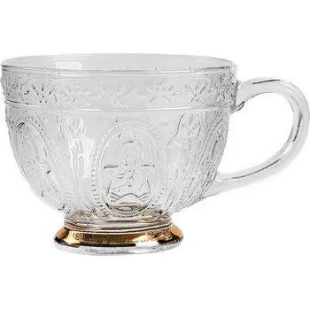 Skleněný šálek | BARREL XMAS | vzorovaná sušenka | 0.36 | 721038