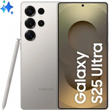 Mobilní telefon Samsung Galaxy S25 Ultra 17,5 cm (6.9") Dual SIM Android 15 5G USB typu C 12 GB 256 GB 5000 mAh Šedá, Titanová