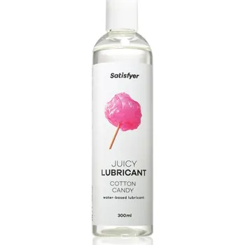 Lubrikační gel Satisfyer Juicy Lubricant lubrikační gel s příchutí Cotton Candy 300 ml