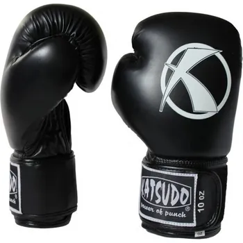 Boxerské rukavice Katsudo box rukavice Punch, černé