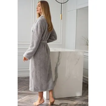 Dámský župan Dámský župan LaL 2560 Aura Šedá XL