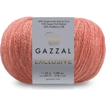 Příze Příze Exclusive Gazzal 9943 cihlová