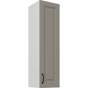 Kuchyňská linka Horní skříňka 30 G-108 1F STILO bílý/ClayGrey MDF.