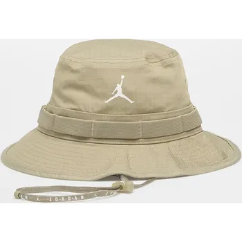 Klobouk Klobouk Jordan Apex Bucket Hat Medium Khaki/ Sail S