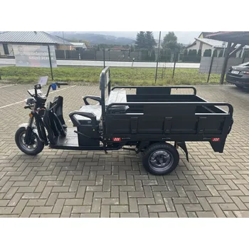 Elektrotříkolka Pracovní tříkolka Rikša Cargo Sunway E-ZJ150 - 2025 (72V, 45Ah - až 2800W) - elektrická nákladní tříkolka černá