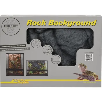 Dekorace do terária Lucky Reptile zadní stěna Rock Background Basalt Grey 58x43 cm