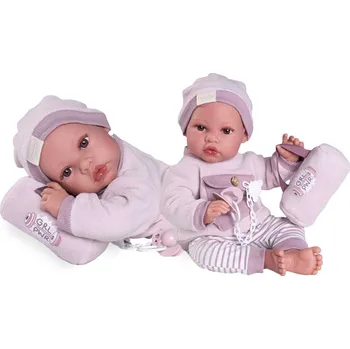 Antonio Juan Realistická panenka miminko s měkkým látkovým tělem 42 cm Erika 33391