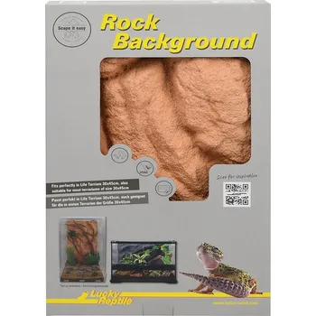 Teraristika Lucky Reptile zadní stěna Rock Background Outback Red 28x43 cm