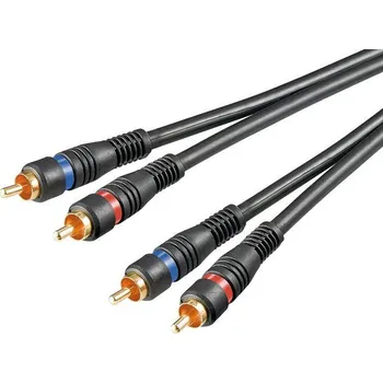 Audio kabel Kabeláž 2x Cinch - 2x Cinch 3,0m