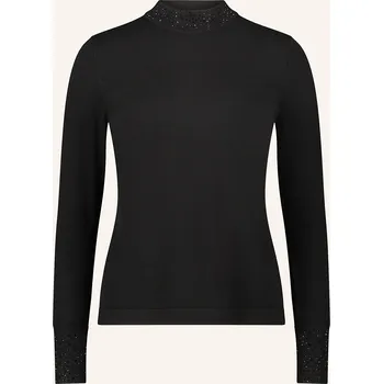 Dámský svetr Betty Barclay Dámský Svetr S Ozdobnými Kamínky, černá, 38