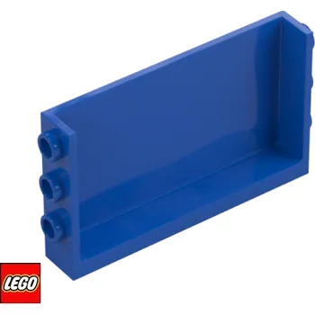 Stavebnice LEGO LEGO® Dílky LEGO PANEL, Stady po stranách 1x6x3 / 98280 Barva: Modrá 98280