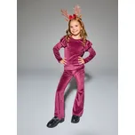 Sinsay - Souprava halenky a kalhot - burgundy - 016GL-53X - 016GL-53X-104