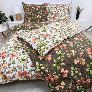 Povlečení Bavlněné povlečení Podzim oboustranný Zapínání: zip, Velikost polštáře: 50x70, Velikost přikrývky: 140x260