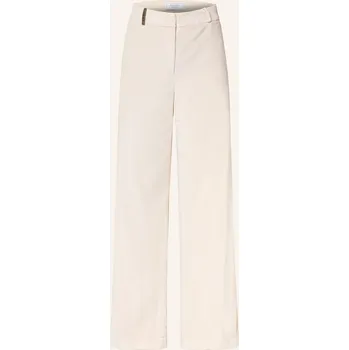 Dámské kalhoty Peserico Dámské Marlene Kalhoty Z Manšestru, krémová, 40