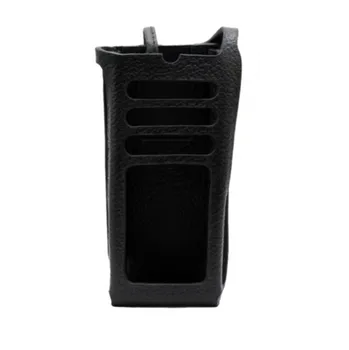 Vysílačka Pouzdro z tvrdé kůže a 3'' otočný klip pro LKP PMLN8662A Radiostanice MOTOROLA