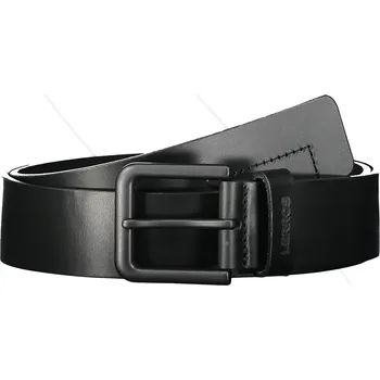Opasek Pánský kožený opasek Lerros Kenet - černá