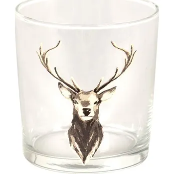 Sklenice Clayre & Eef - Sklenička na vodu COSY LODGE 6GL4084