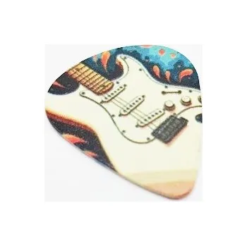 Barevné trsátko na kytaru 3