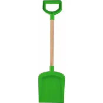 Lopata Androni Lopata s dřevěnou násadou a rukojetí zelená (11-4230-0000-3)