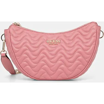 Kabelka Guess MELISANDRA růžová barva, HWQG96 53180 HWQG96.53180 30X, vel. ONE SIZE