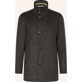 Pánský kabát Boss Pánský Vlněný Kabát Coxtan, šedá, 54