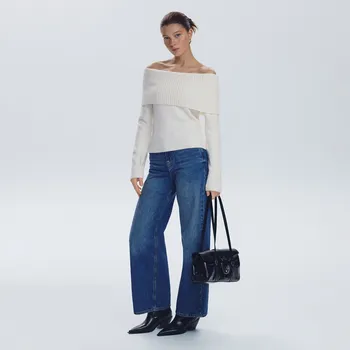 Dámské džíny Reserved - Džíny baggy fit - indigo jeans - 628HF-57J - 628HF-57J-34