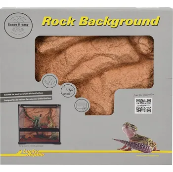 Dekorace do terária Lucky Reptile zadní stěna Rock Background Outback Red 43x43 cm