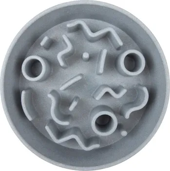 Miska pro psa District 70 BAMBOO miska proti hltání Ice Blue 17 cm