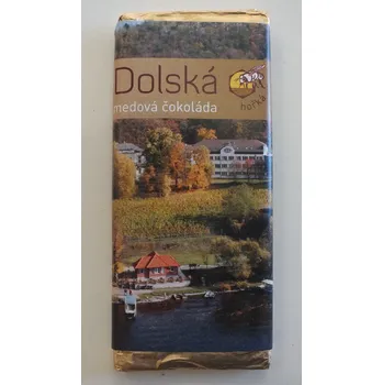 Čokoláda Dolská medová čokoláda - hořká 100 g