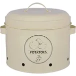 Dóza na brambory E&D béžová