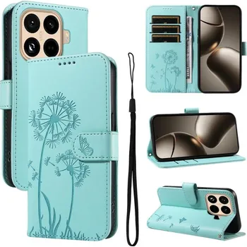 Pouzdro na tablet VSECHNONAMOBIL 124171 ART DANDELION Peněženkové pouzdro pro Xiaomi 15T Pro světle zelené