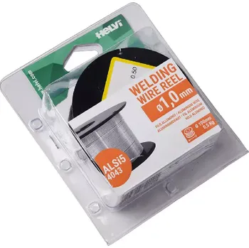 Příslušenství ke svářečce Svářovací drát HELVI ALSi5 4043 - Ø 1,0mm - 0,5kg cívka
