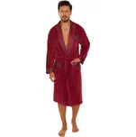 Pánský župan DE LAFENSE 868 NOBLE vínová M 0