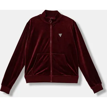 Dětská móda Dětská velurová mikina Guess J4RQ22.K0232.9BYA červená 33X, vel. 158-166