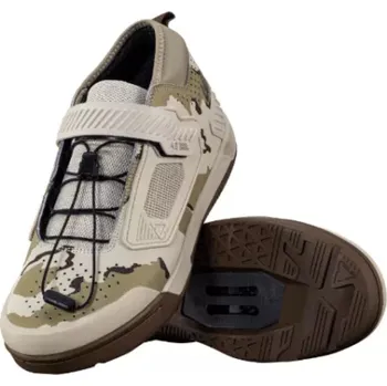 Pánské cyklistické tretry LEATT Cyklistické tretry - CLIP 4.0 - šedá/hnědá 43