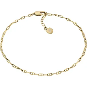 Řetízek Fossil Krásný pozlacený řetízek na nohu JA7279710 + 2 měsíce na vrácení zboží