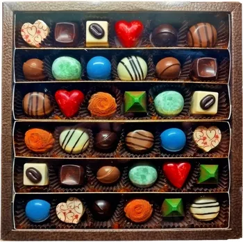 Čokoláda Janek Dárkové balení pralinek pralinky 36 kusů