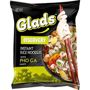Glads Discovery Instantní nudle 65 g - Pho Ga kuřecí omáčka