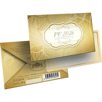 Čokoláda Carla Obálka s PF 2026 hořká čokoláda 20 g