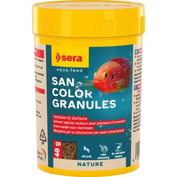 Krmivo pro rybičky Sera San Color Granules 100 ml (40 g)