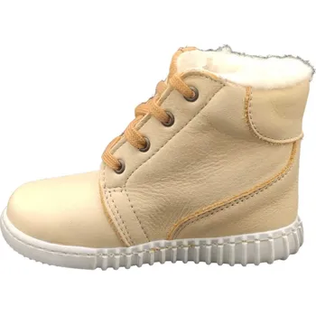 Dívčí polobotky Zimní obuv Pegres B 1705 béžová dívčí/chlapecké Velikost: 25
