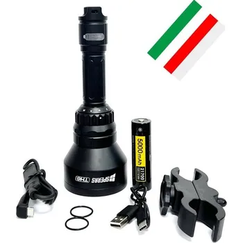 Svítilna Speras Baterkový set pro myslivce 4v1 TH6K 800lm