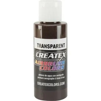 Speciální výtvarná barva Createx airbrushové barvy transparentní 60 ml, 128 - Dark Brown