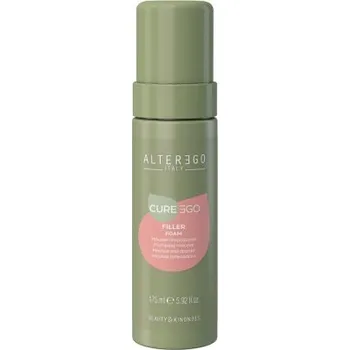 Vlasová regenerace Curego Filler Pěna 175 ml – pro oslabené, lámavé a jemné vlasy Zpevňující bezoplachová pěna pro oslabené vlasy – objem, vitalita a hebkost